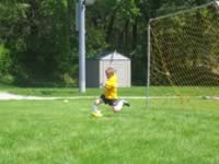 Cousin Jake playing soccer. (89kb)